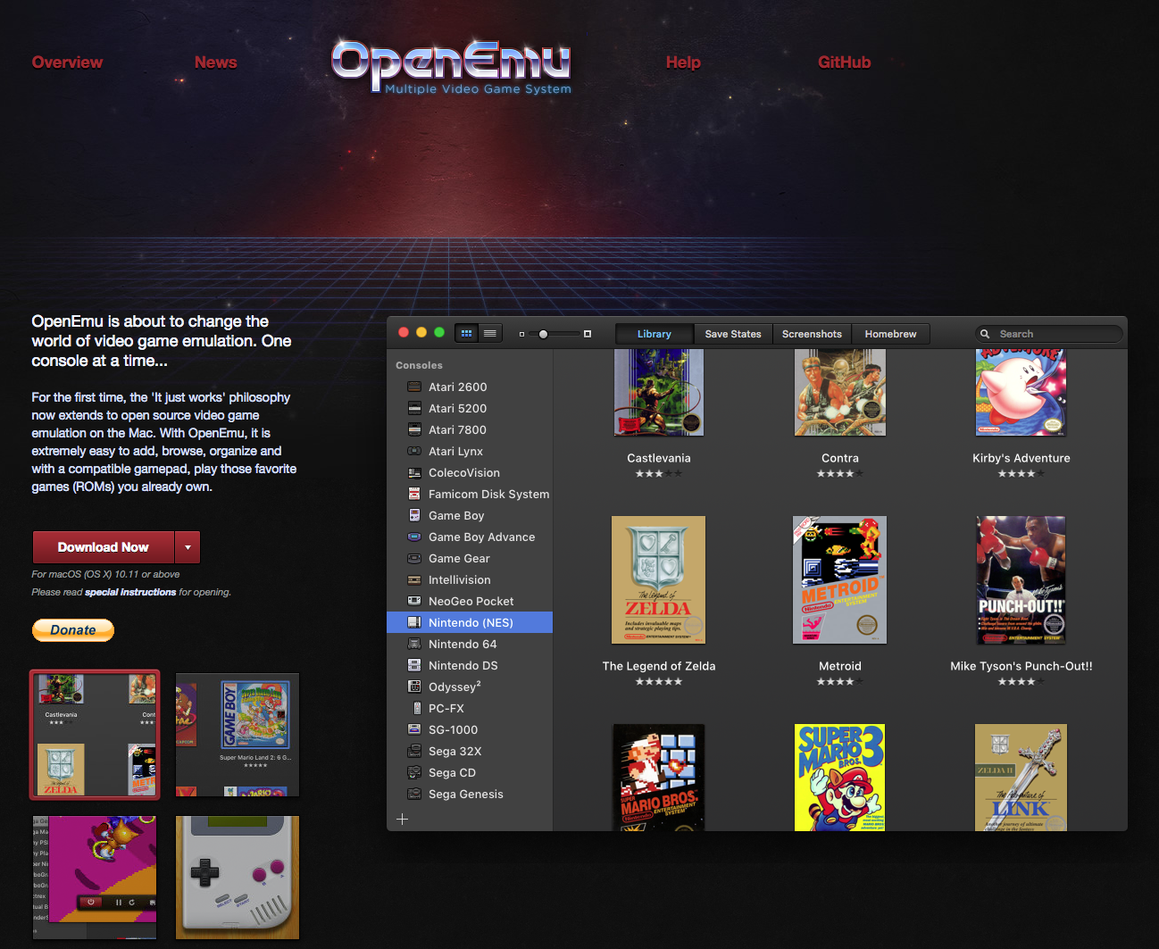 open emulator for mac osx 10.10.5